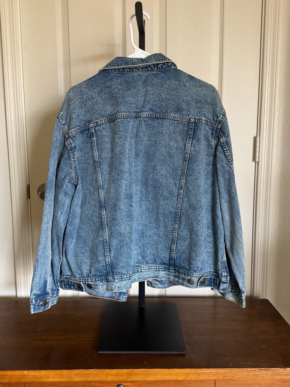 Old Navy Light Blue Boyfriend Denim Jacket - Picture 2 of 7